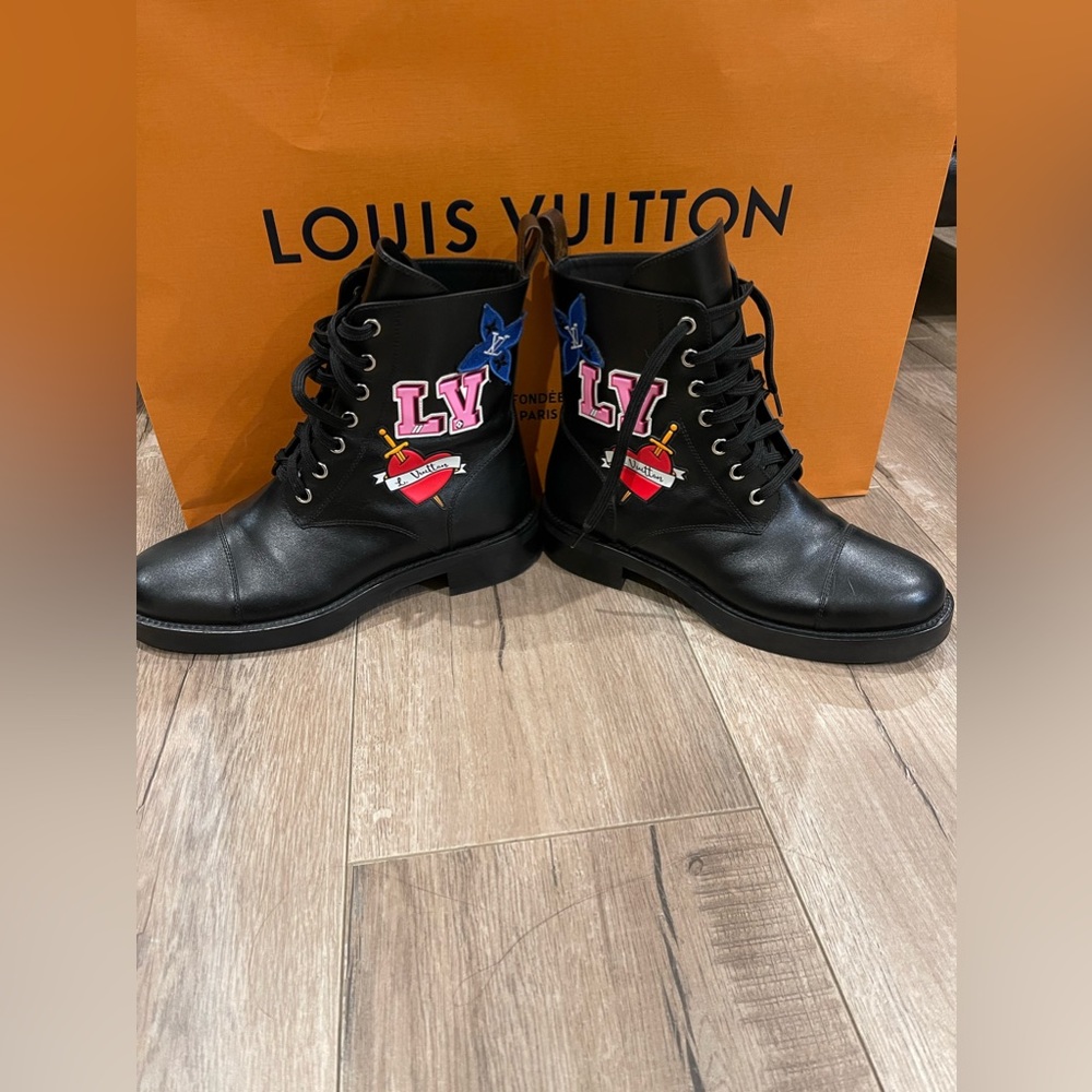 Louis Vuitton Combat Boots